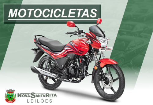 <center><big><b>LEILÃO de MOTOCICLETAS</b></center> <center></big>Recuperados de Financiamento<br>Bradesco   </center>