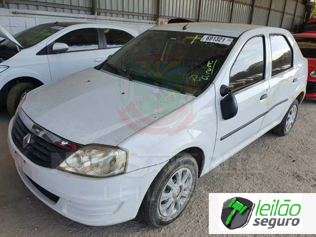 LOTE 011 RENAULT/LOGAN AUTENTIQUE 1.0 16V HI-FLEX
